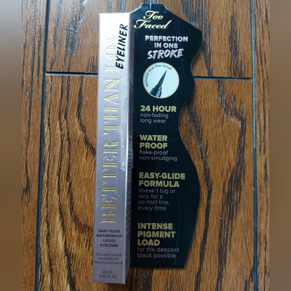 Liquid Eyeliner Too Faced Makeup Black